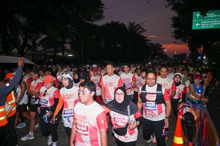 Race photo from NOTARACE 2025