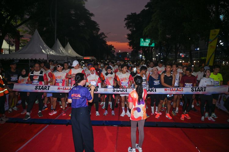 Race photo from NOTARACE 2025