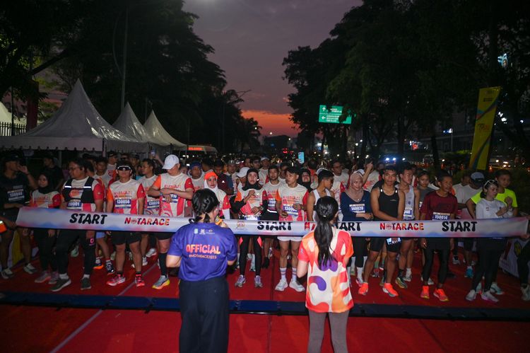 Race photo from NOTARACE 2025
