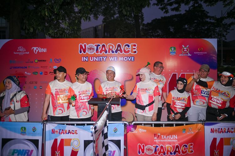 Race photo from NOTARACE 2025