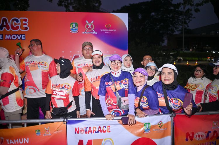 Race photo from NOTARACE 2025