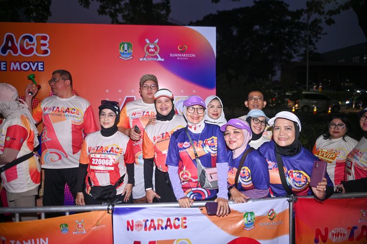 Race photo from NOTARACE 2025