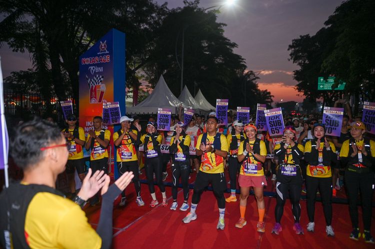 Race photo from NOTARACE 2025