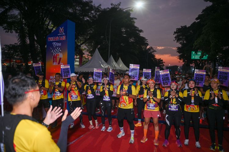 Race photo from NOTARACE 2025