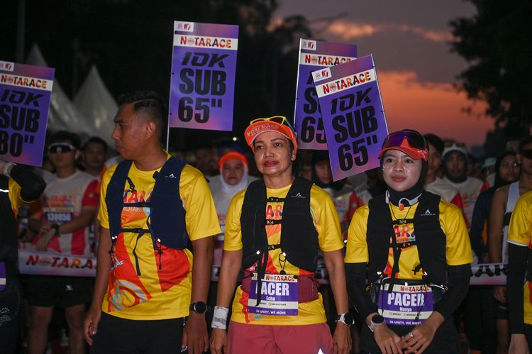 Race photo from NOTARACE 2025