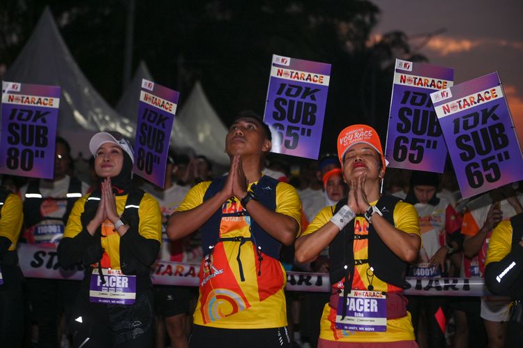 Race photo from NOTARACE 2025