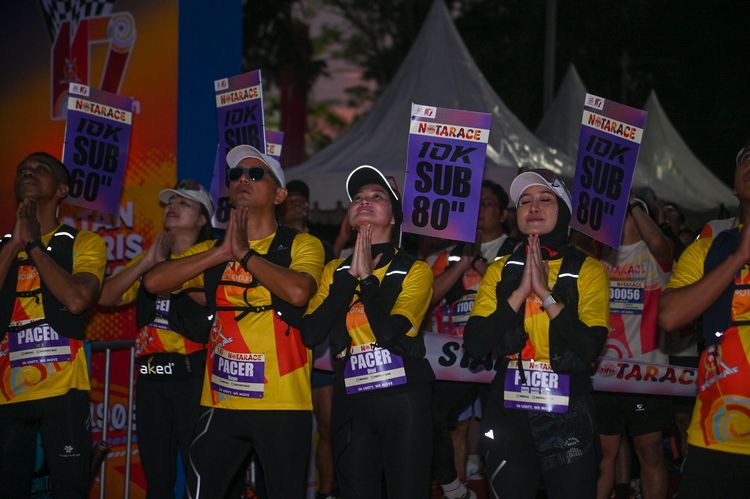 Race photo from NOTARACE 2025