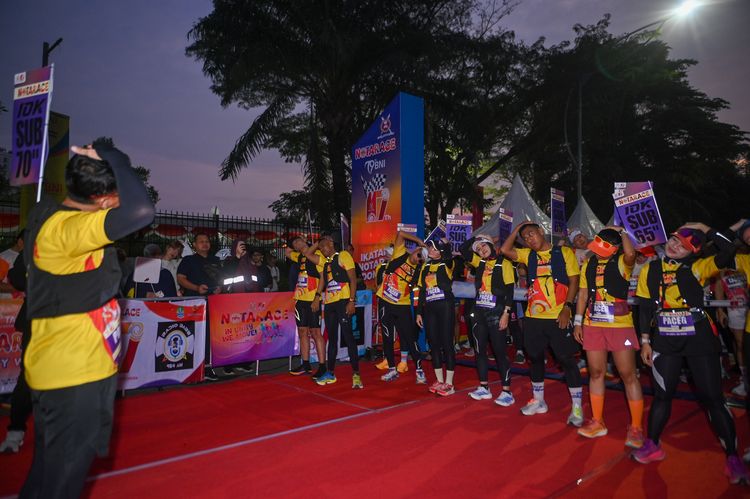 Race photo from NOTARACE 2025