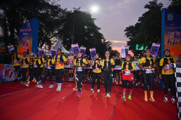 Race photo from NOTARACE 2025