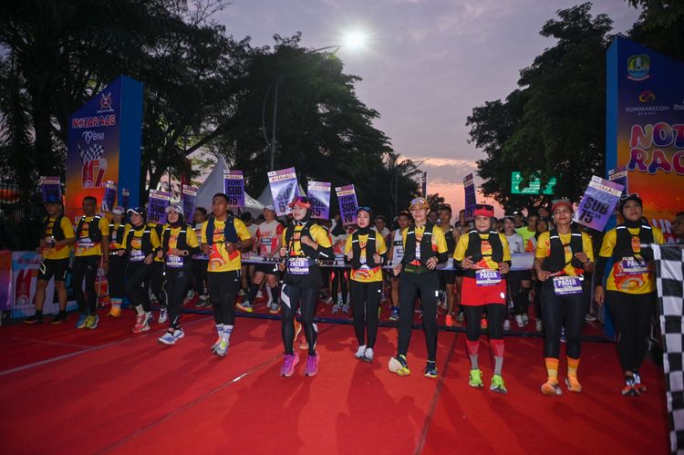 Race photo from NOTARACE 2025