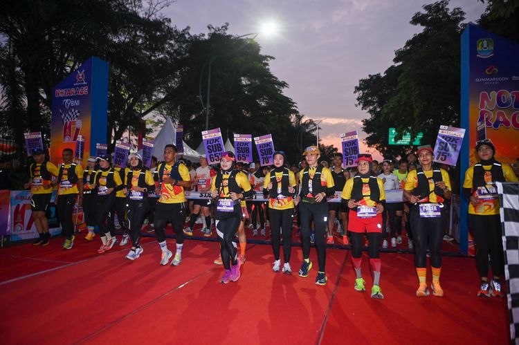 Race photo from NOTARACE 2025