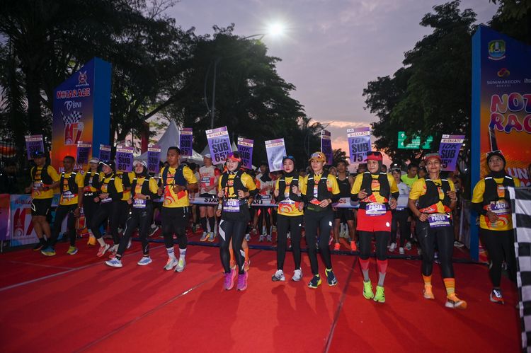 Race photo from NOTARACE 2025