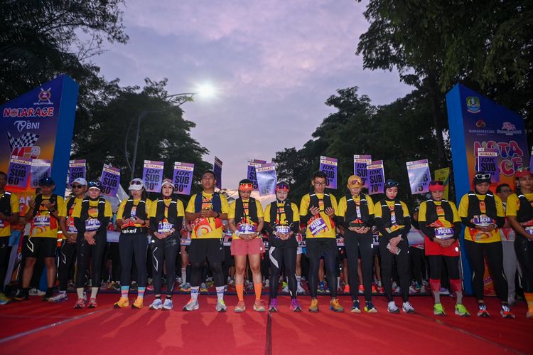 Race photo from NOTARACE 2025