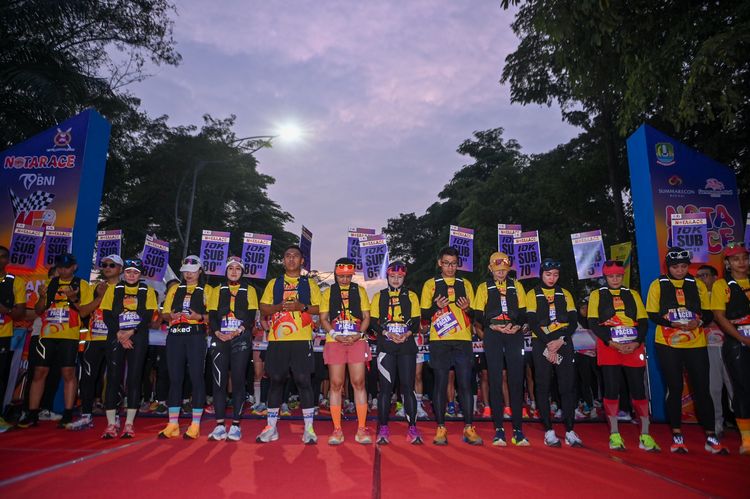 Race photo from NOTARACE 2025