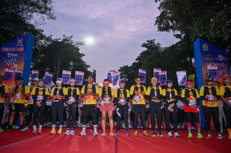 Race photo from NOTARACE 2025