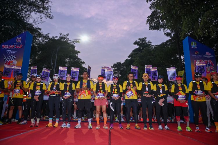 Race photo from NOTARACE 2025