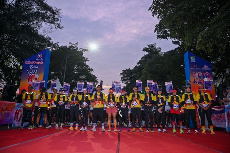 Race photo from NOTARACE 2025