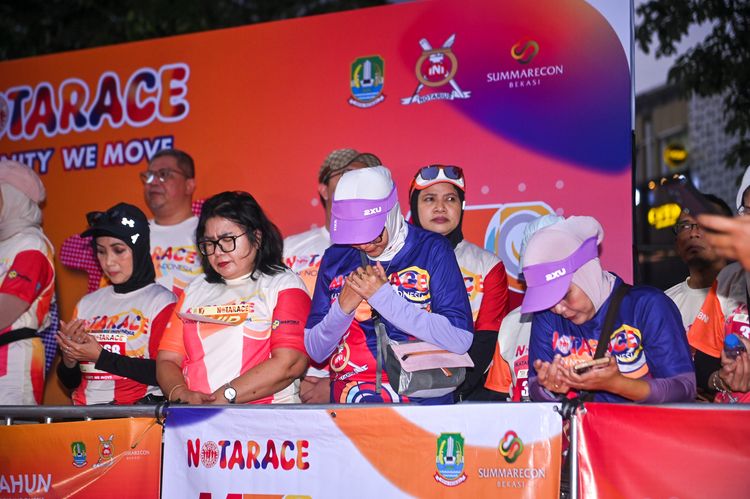 Race photo from NOTARACE 2025