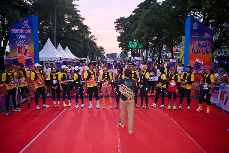 Race photo from NOTARACE 2025