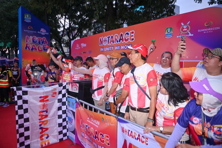 Race photo from NOTARACE 2025