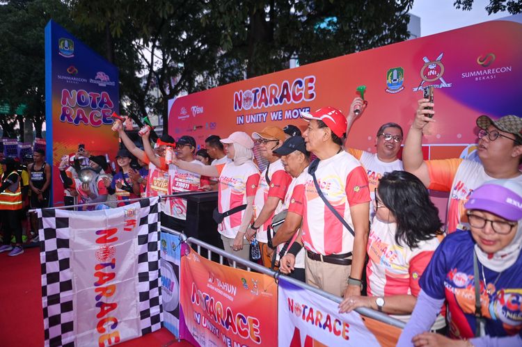 Race photo from NOTARACE 2025