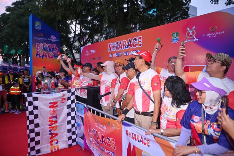 Race photo from NOTARACE 2025