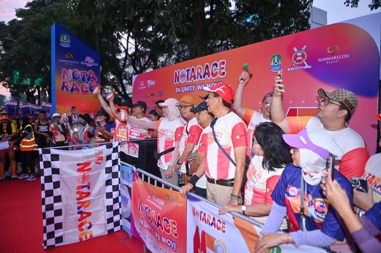 Race photo from NOTARACE 2025
