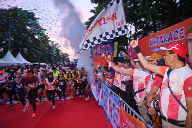 Race photo from NOTARACE 2025