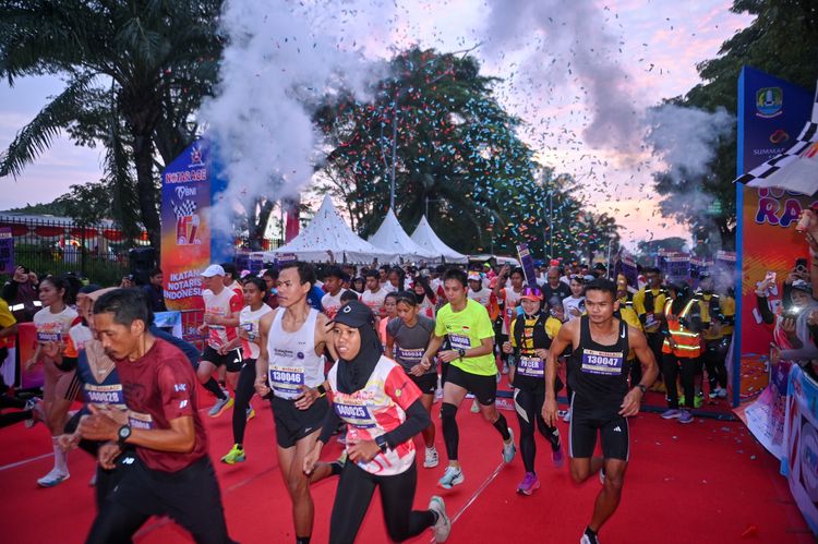 Race photo from NOTARACE 2025