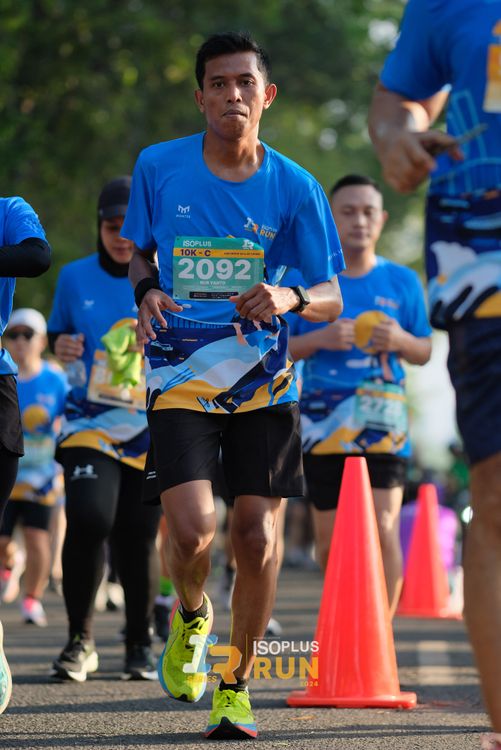 Race photo from Isoplus Run 2024 Surabaya
