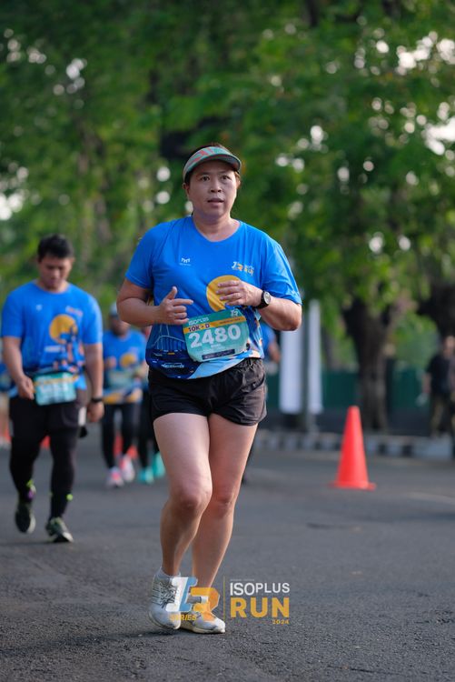Race photo from Isoplus Run 2024 Surabaya