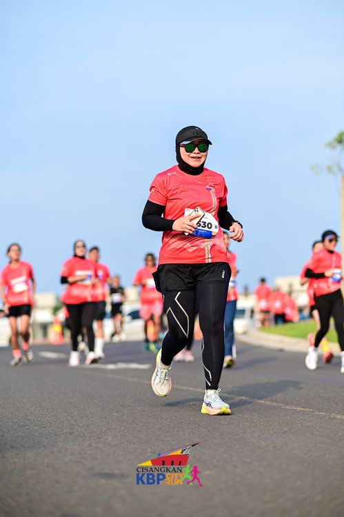 Race photo from CISANGKAN KBP CITY RUN 2025