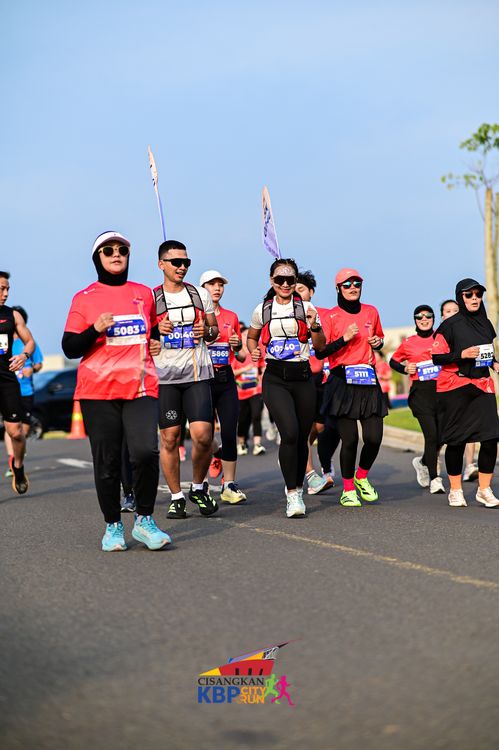 Race photo from CISANGKAN KBP CITY RUN 2025