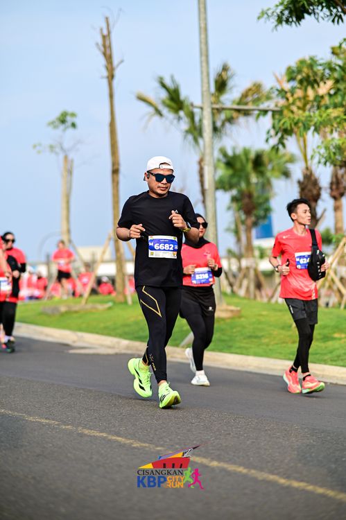 Race photo from CISANGKAN KBP CITY RUN 2025