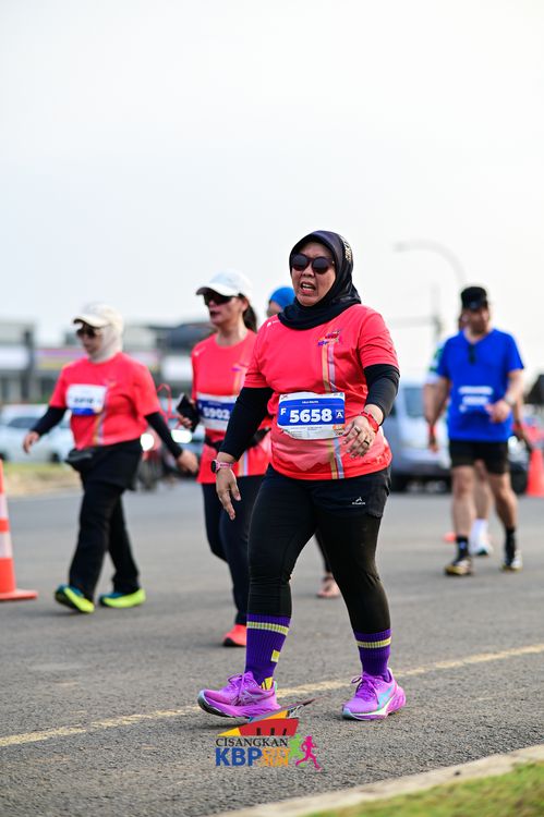 Race photo from CISANGKAN KBP CITY RUN 2025