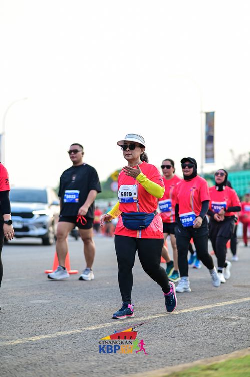 Race photo from CISANGKAN KBP CITY RUN 2025