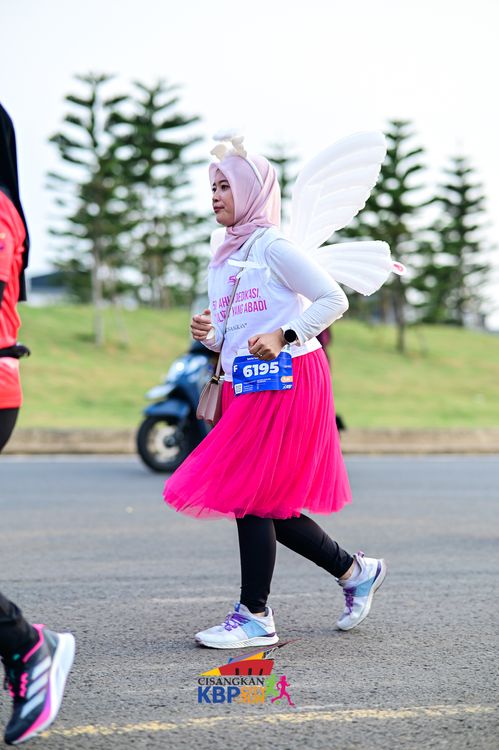 Race photo from CISANGKAN KBP CITY RUN 2025