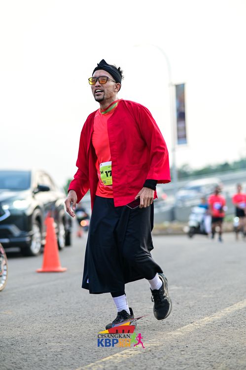 Race photo from CISANGKAN KBP CITY RUN 2025