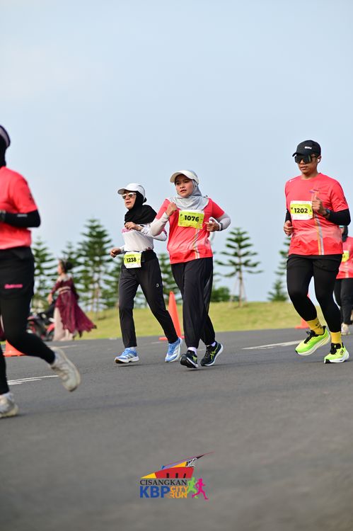 Race photo from CISANGKAN KBP CITY RUN 2025