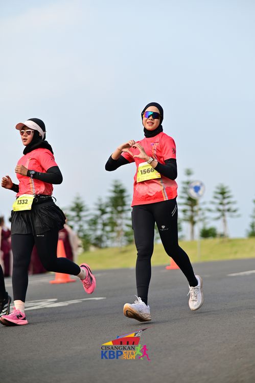 Race photo from CISANGKAN KBP CITY RUN 2025