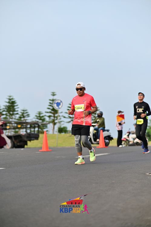 Race photo from CISANGKAN KBP CITY RUN 2025