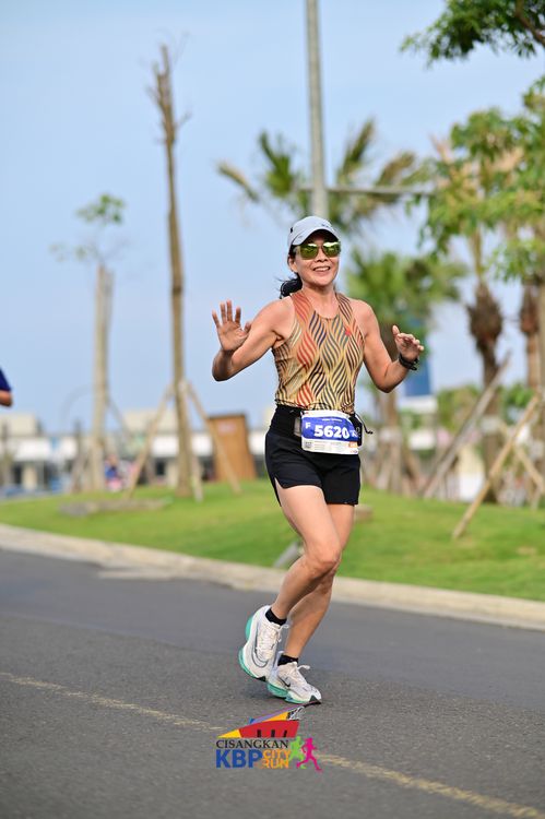 Race photo from CISANGKAN KBP CITY RUN 2025