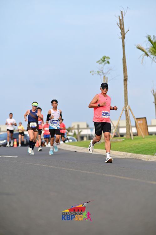 Race photo from CISANGKAN KBP CITY RUN 2025