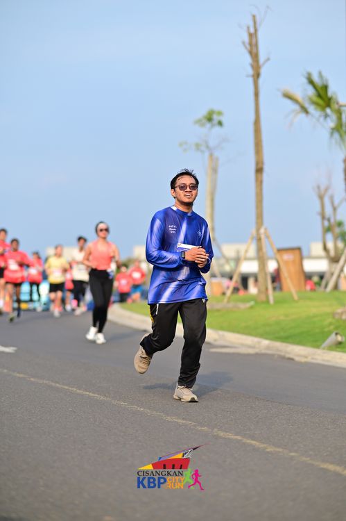 Race photo from CISANGKAN KBP CITY RUN 2025