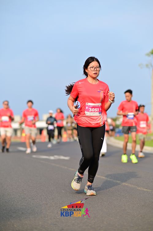 Race photo from CISANGKAN KBP CITY RUN 2025