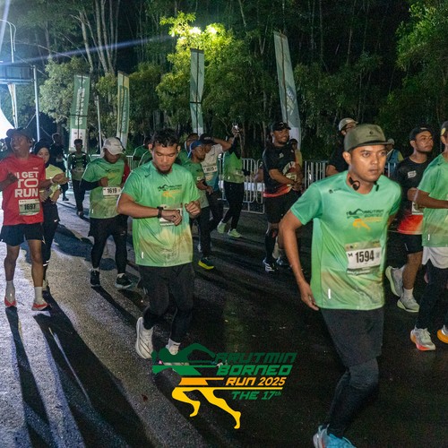 Race photo from ARUTMIN BORNEO RUN 2025
