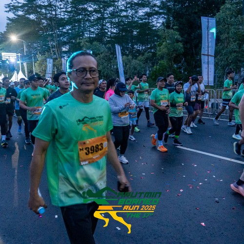 Race photo from ARUTMIN BORNEO RUN 2025