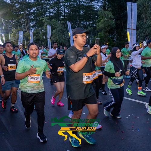 Race photo from ARUTMIN BORNEO RUN 2025