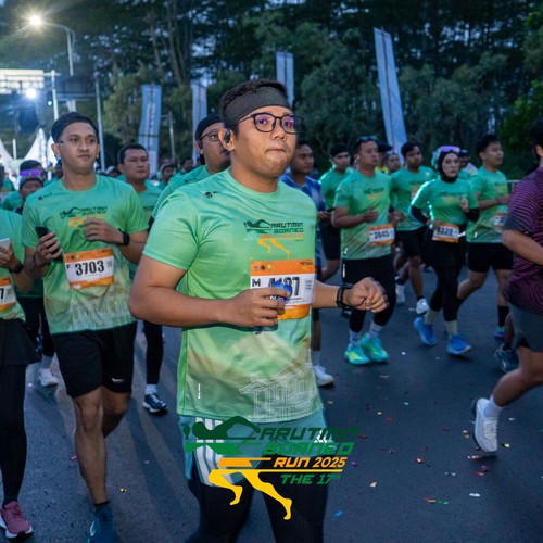 Race photo from ARUTMIN BORNEO RUN 2025