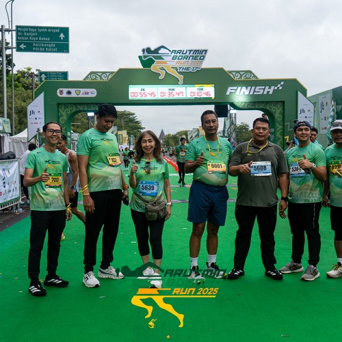 Race photo from ARUTMIN BORNEO RUN 2025